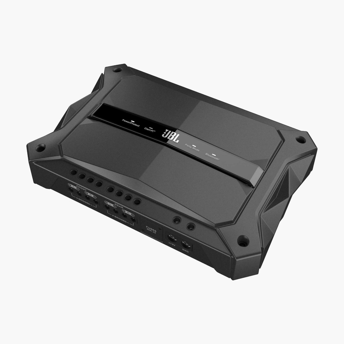 JBL GTR-104 Kraftfull 4-kanals bilforsterker med Bluetooth® tilkobling – 100 watt RMS x 4 - Kraft levert med stil! - ebiketech