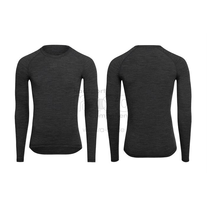 Kalas langermet funksjonell skjorte base Z1 | Merino | grå - ebiketech