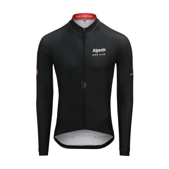 Kalas Longsleeve Jersey | Alpecin Ride Club | Full glidelås | 3 baklommer - ebiketech