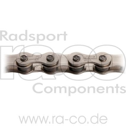 KMC Z1EHX bred EPT -kjede | 1s | 112 lenker | sølv | Singlespeed | 1/2 "x 1/8" - ebiketech