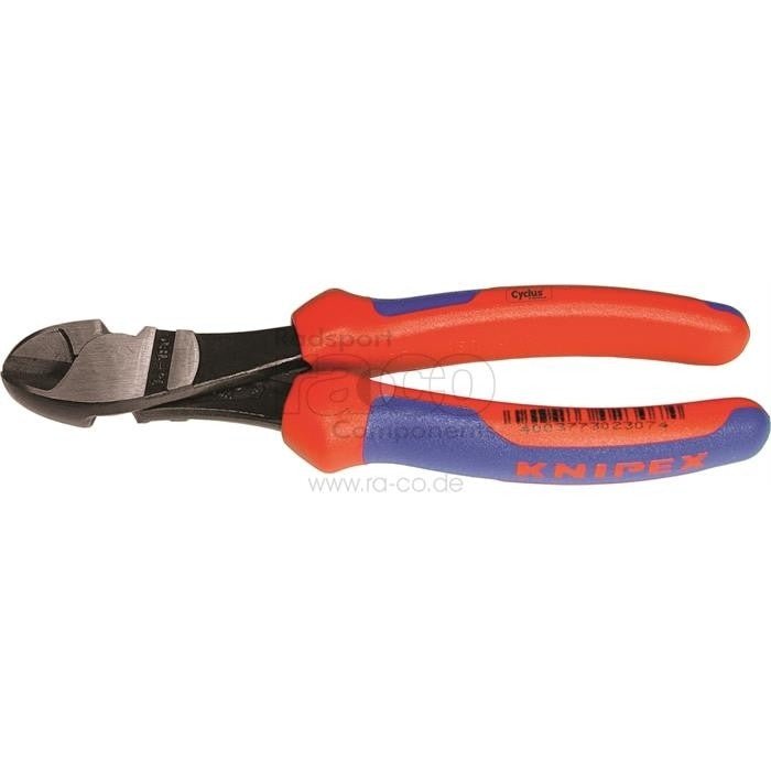Knipex High Leverage Diagonal Cutter, Length 180 mm, gummihåndtak - ebiketech