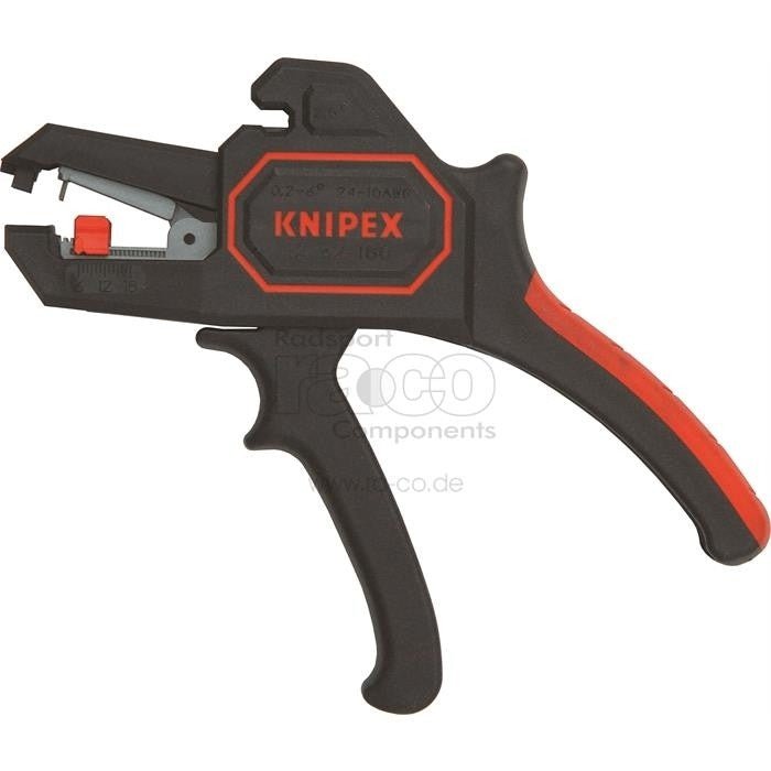 Knipex selvjusterende ledningsisolasjonsstripper, for 0,2 mm til 6,0 mm - ebiketech