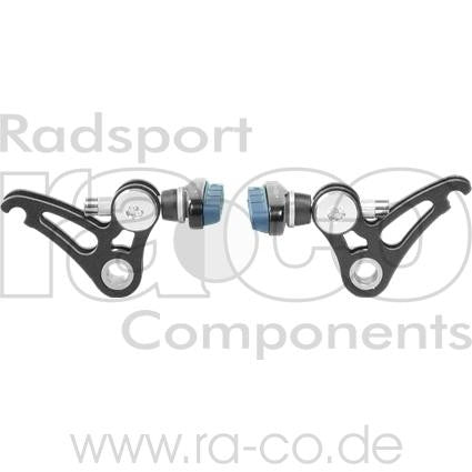 Korset Cantilever Bremsepar for front- og bakhjul | inkl. Tilbehør | svart - ebiketech