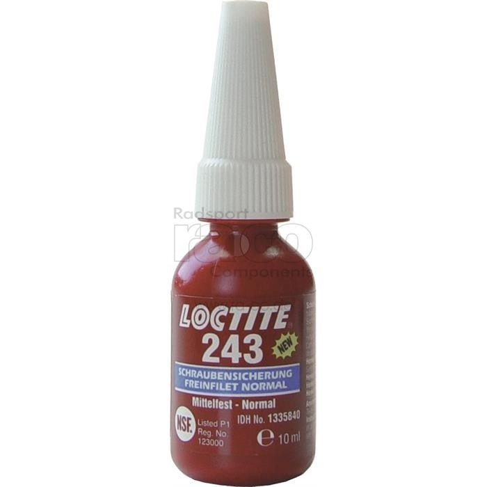 Loctite 243 Mellomstyrke Bolt lim - 10 ml - ebiketech