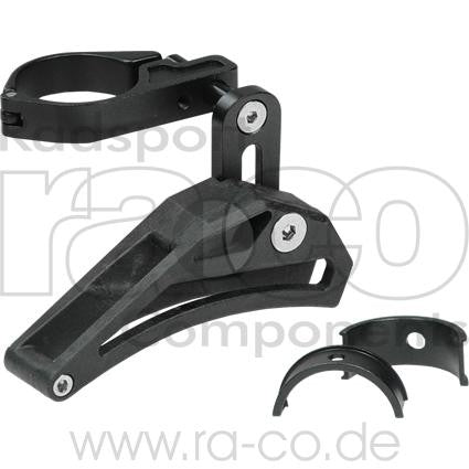 MECYC Chain Guide All-Purpose | legering | svart | å montere på seterør 31,8 mm og 34,9 mm | lang versjon | Justerbar høyde 15 mm - ebiketech