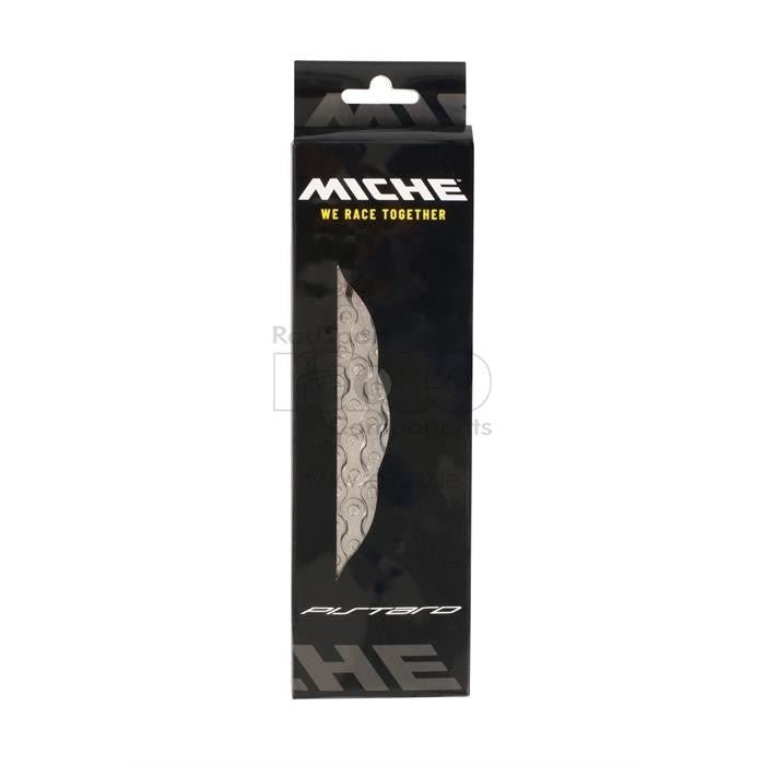 Miche Chain | 1s | 114 lenker | Spor | 1/2 "x 1/8" nikkelbelagt stål 9,5 mm | Chptobp - ebiketech