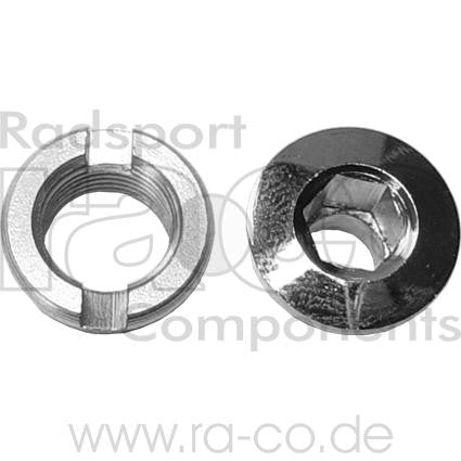 Miche Chainring nøtteskrue for Pista Cranks | stål | 4,4 mm | 5 stk - ebiketech