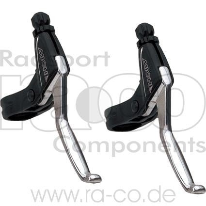 Miche "Performance" bremsespak for flat barpar | svart | inkl. kabel - ebiketech