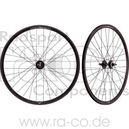 MICHE X-PRESS WHEELSET 28 "| CLINCHER RIM | Solid aksel, Schwarz, spor - ebiketech