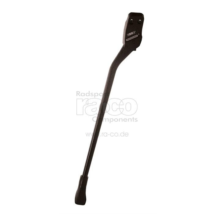 Pletscher Side Stand 26 " - 28" | legering | svart | Hullavstand for å feste 18 mm - ebiketech