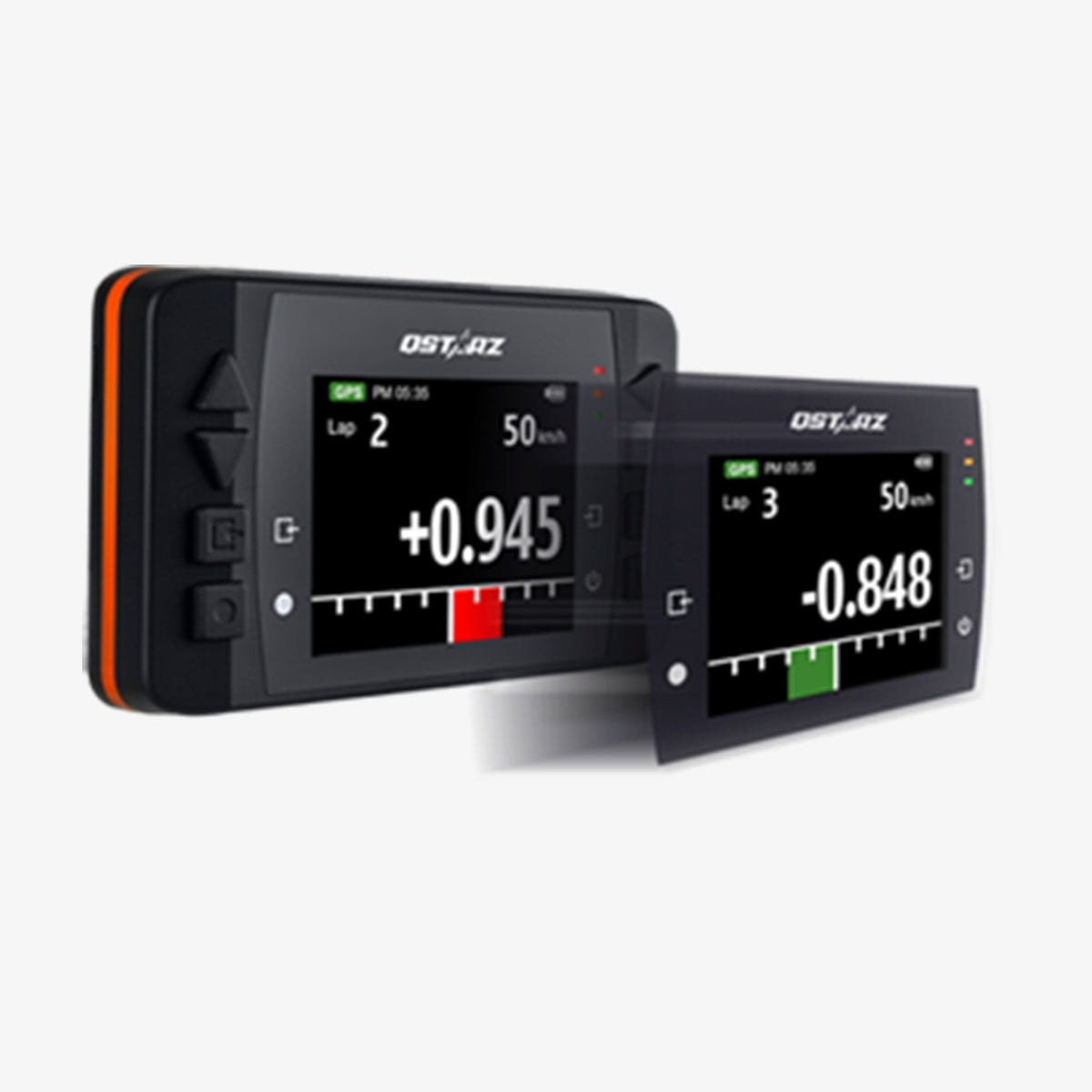 QSTARZ LT-6000S GPS Tracker / Lap Timer / Datalogger m/2.4" fargeskjerm og frontrutefeste - ebiketech