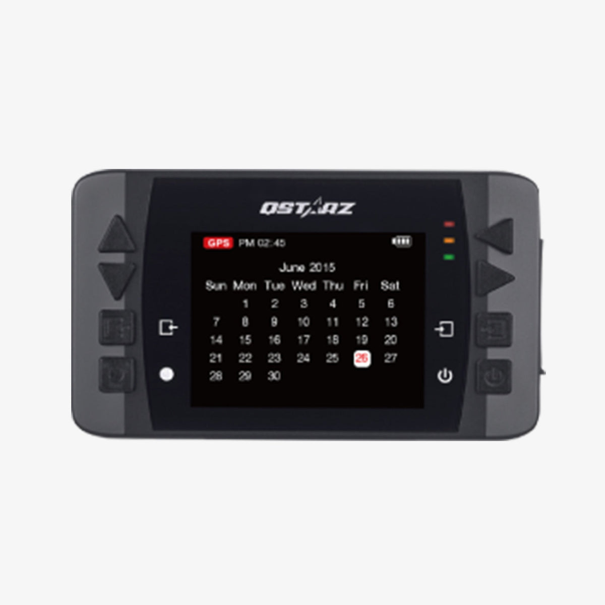 QSTARZ LT-6000S GPS Tracker / Lap Timer / Datalogger m/2.4" fargeskjerm og frontrutefeste - ebiketech