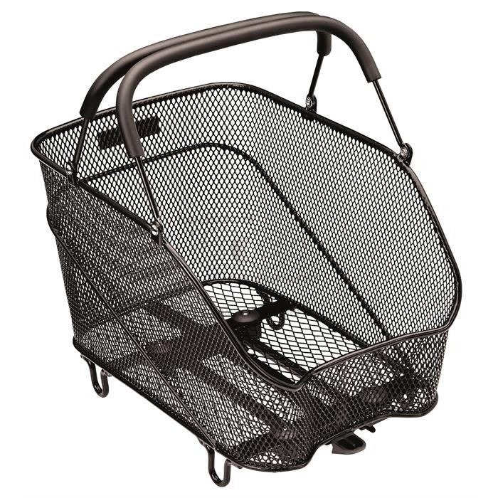Racktime baskit bagasjerom liten kurv inkl. Snapit | svart - ebiketech