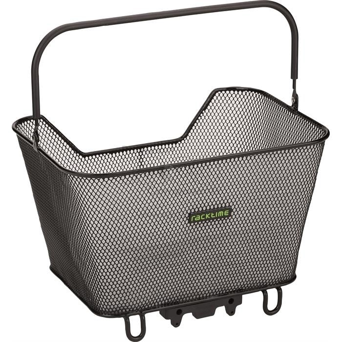 Racktime baskit liten kurv inkl. Snapit -adapter | svart - ebiketech