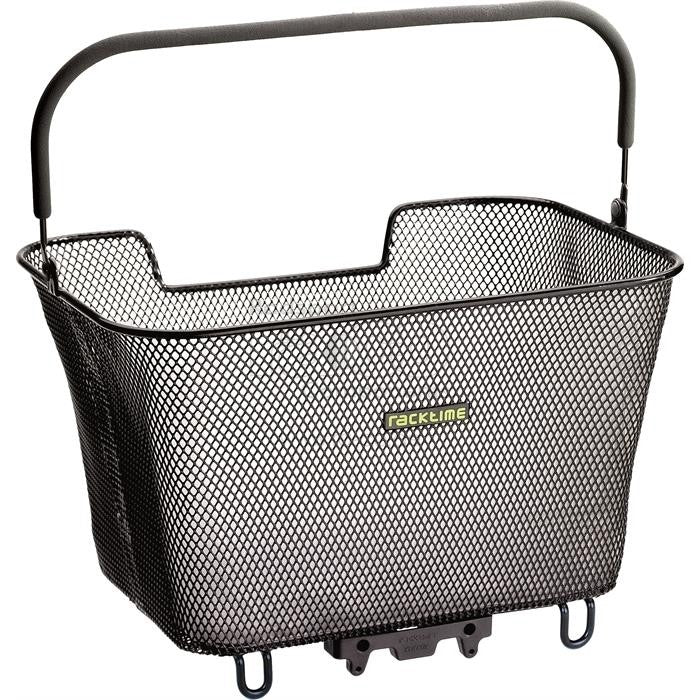 Racktime baskit stor kurv inkl. Snapit -adapter | svart - ebiketech