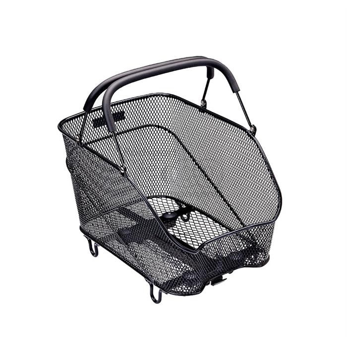 RackTime Baskit Trunk 2.0 Liten kurv inkl. Snapit -adapter | svart - ebiketech
