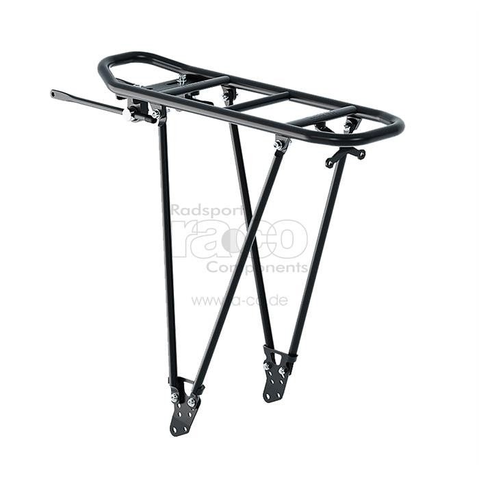 RackTime Foldit 2.0 bakhjulbærer | Bakhjul 24 "-29" | svart - ebiketech