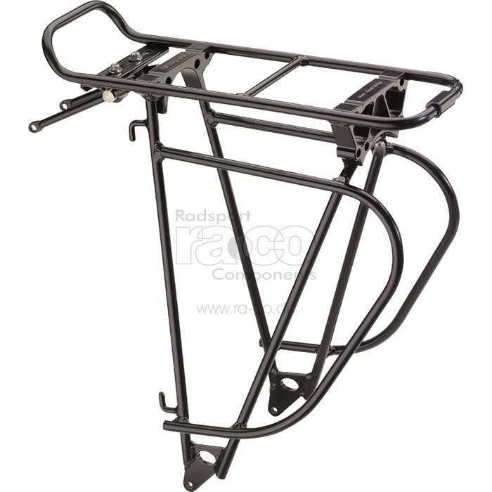 RackTime Tourit Rrear Wheel Carrier | Bakhjul 26 "/28" | svart - ebiketech