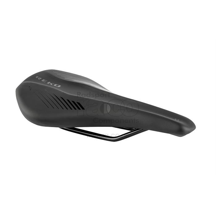 Selle Bassano Reko RK3 | Sportiv E-MTB Saddle | Jernbane Cr/Mo | 240x135 mm | unisex | svart | 260 g - ebiketech