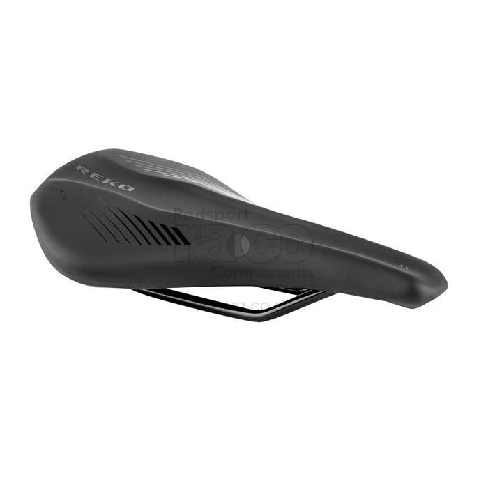 Selle Bassano Reko RK3 | Sportiv E-MTB Saddle | Jernbane Cr/Mo | 240x155 mm | unisex | svart | 280 g - ebiketech
