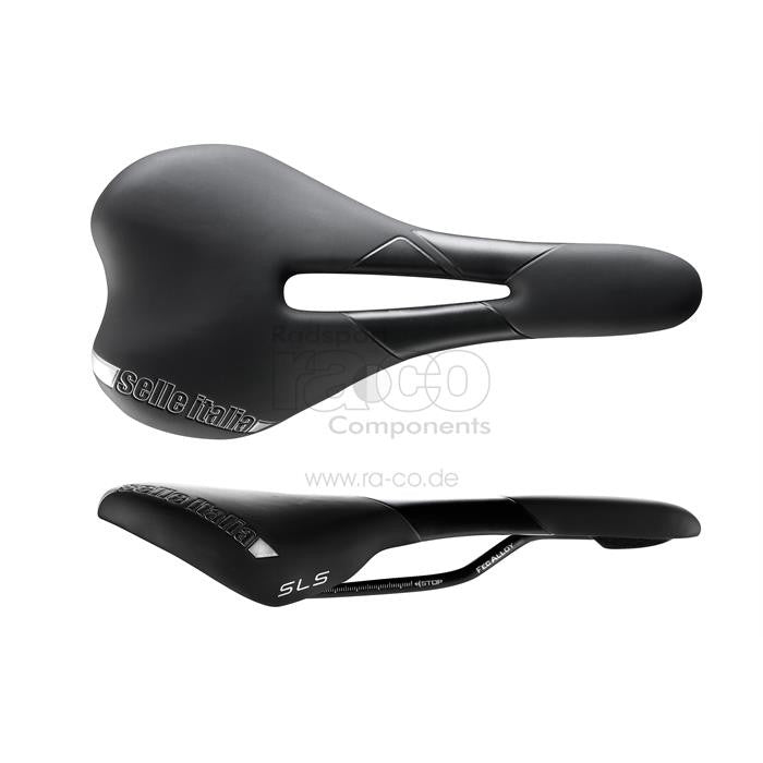 Selle Italia SLS Flow | Racing Saddle | Duro-Tek Matt | svart | jernbanemangan | 210 g - ebiketech