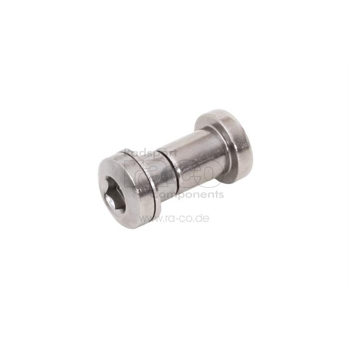 Sete Post Clamp Bolt kort | Allen Type Chrome Plated | 18 mm | 10 stk - ebiketech