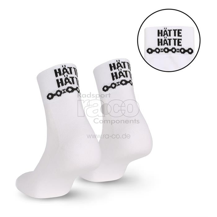 SOCKS RACE | Hätte Hätte | hvit - ebiketech