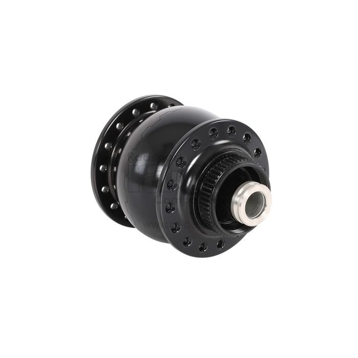 Sønn 28 DISC CL | Dynamo Hub 32H | svart | 12mm gjennom akselen - ebiketech