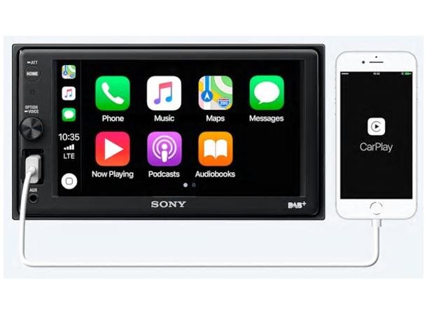 Sony Xavax1005DB, 4x55W, 6,2 DAB+,BT 6,2", DAB+, BT, CarPlay - ebiketech