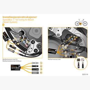 SpeedBox 1.1 B.Tuning for Bosch (Smart System) - EL-SYKKELTRIM - ebiketech