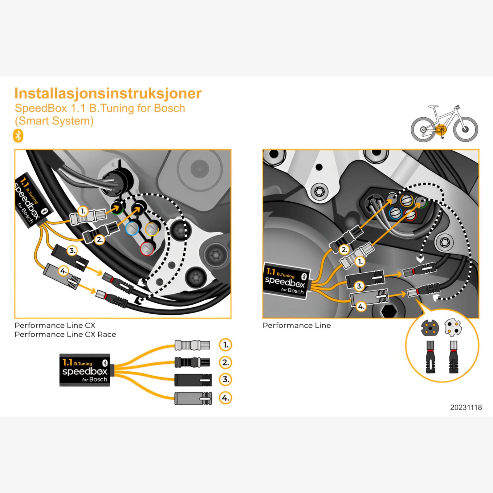 SpeedBox 1.1 B.Tuning for Bosch (Smart System) - EL-SYKKELTRIM - ebiketech