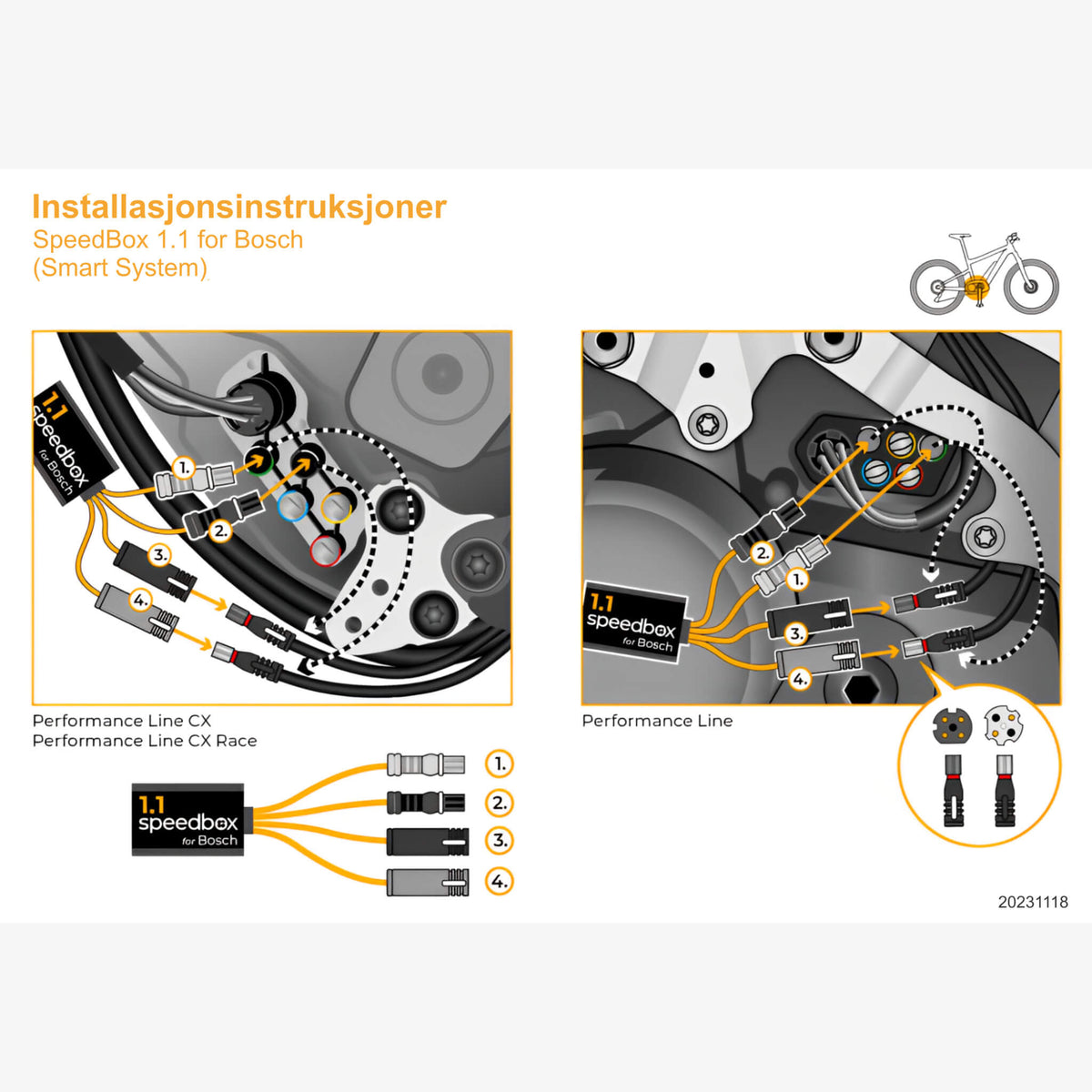 SpeedBox 1.1 for Bosch (Smart System) - ELSYKKEL TUNING - ebiketech
