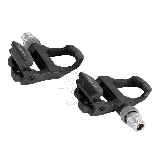 Tecora E Race Pedals ser keo kompatible ut | svart | inkl. Cleats - ebiketech