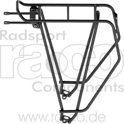 Tubus Cargo Evo bakhjulbærer | Bakhjul 26 "| Svart | Cromoly stålrør - ebiketech