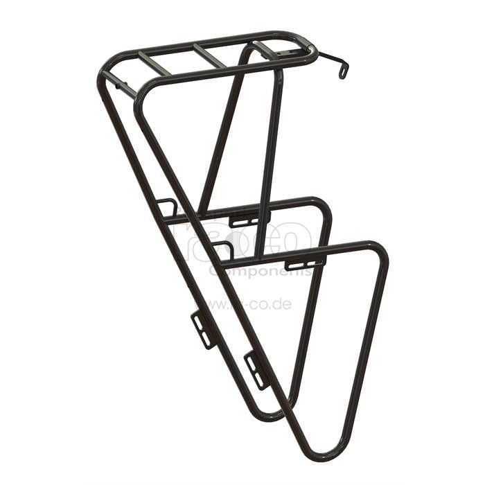 Tubus Grand Expedition Lowrider | Forhjulet 26 "/28" | svart | Cromoly stålrør - ebiketech
