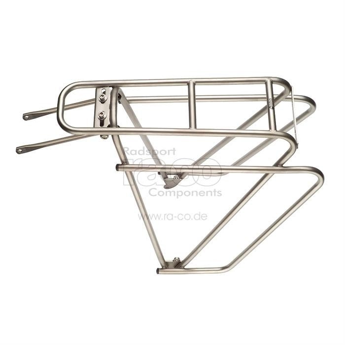 Tubus Logo Classic Back Wheel Carrier | Bakhjul 26 "/28" | sølv | rustfritt stål - ebiketech