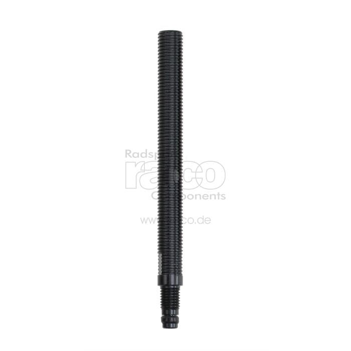 Ventilforlengelse for sclaverand ventil / rørløs, UST | For høyprofilerte felger | Legering 60 mm | svart | 2 stk - ebiketech