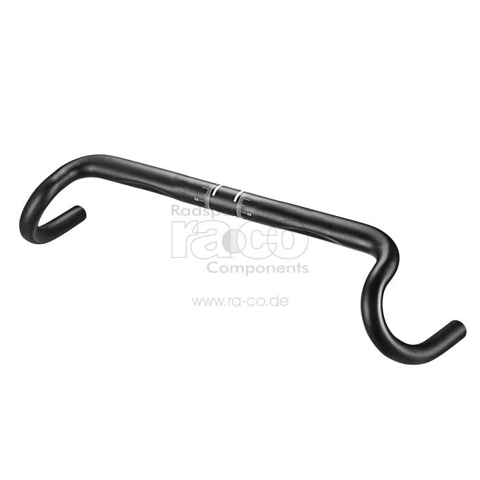 Zoom Flandern | GRAVEL- /RACE styret | legering | Svart Matt | 31,8 mm | 420 mm - ebiketech